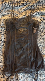 guêpière noir en dentelle
